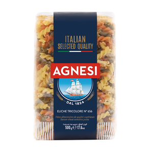 Agnesi Eliche Toricolori pasta 500g